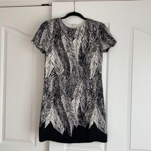 Club Monaco silk shift dress